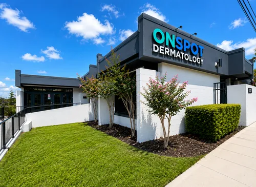 Entrance of the OnSpot Dermatology Orlando office