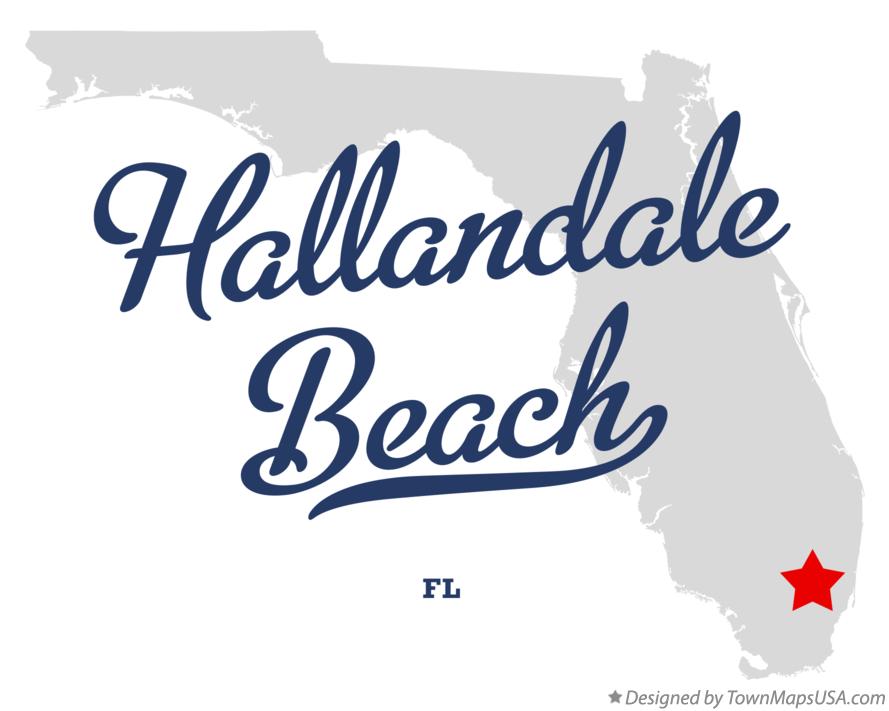 map_of_hallandale_beach_fl