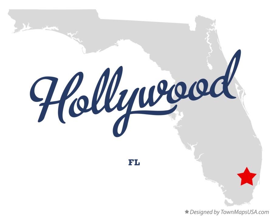 map_of_hollywood_fl