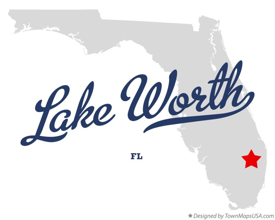 map_of_lake_worth_fl