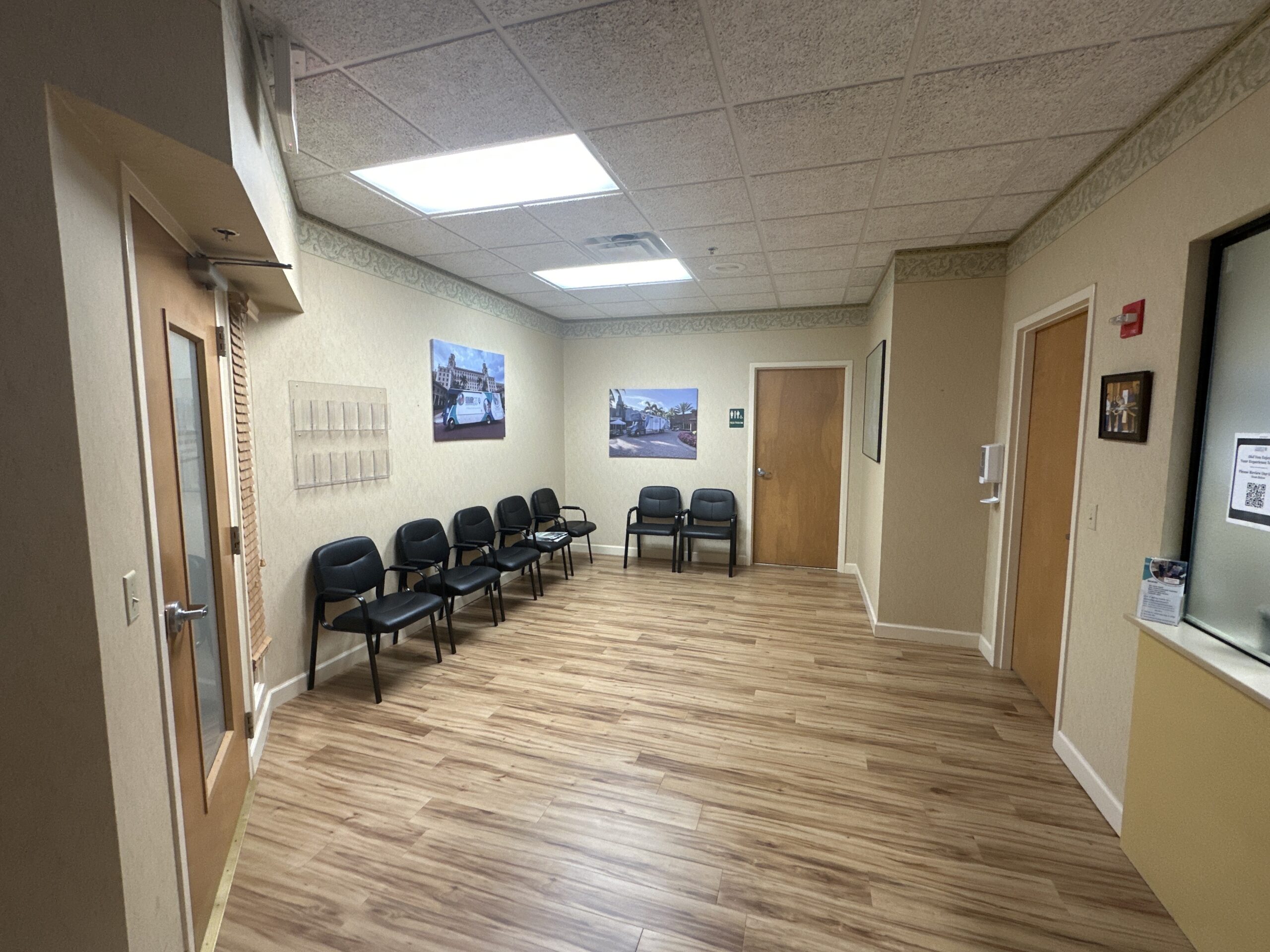 The Villages Office 4 Waiting room at the OnSpot Dermatology Lady Lake office